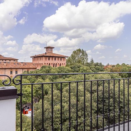 Apartamento Le Stanze Dei Pico Wi-Fi, Netflix E Una Terrazza Unica Sul Tetto Mirandola Exterior foto